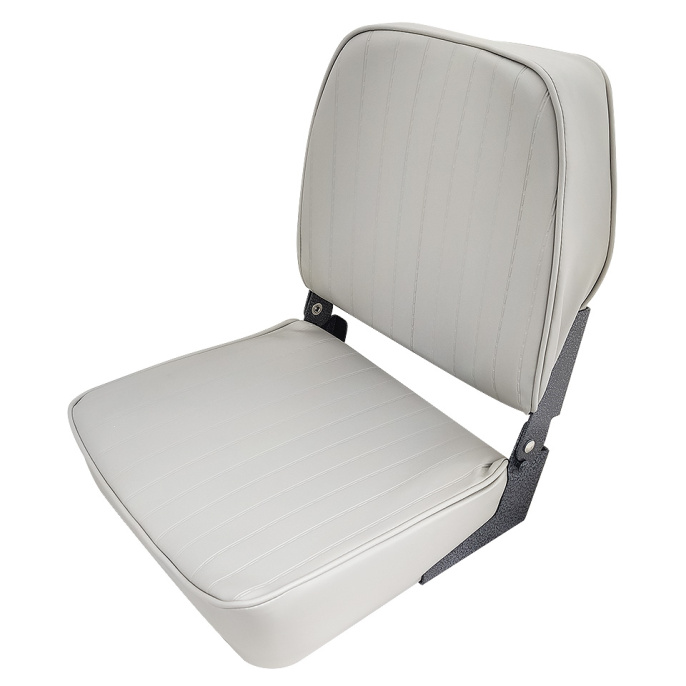 Сиденье виниловое Economy, серое (10268274)